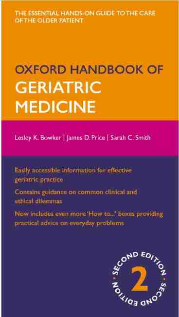 Oxford Handbook of Geriatric Medicine PDF 2nd Edition