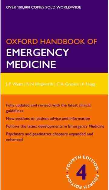 Oxford Handbook of Emergency Medicine PDF