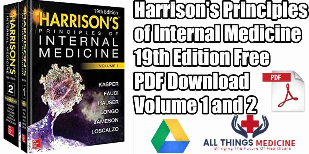 Harrison S Principles Of Internal Medicine 19th Edition Pdf Free