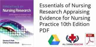 Essentials of Nursing Research Appraising Evidence for Nursing Practice 10th Edition PDF