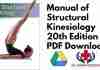 Manual of Structural Kinesiology 20th Edition PDF