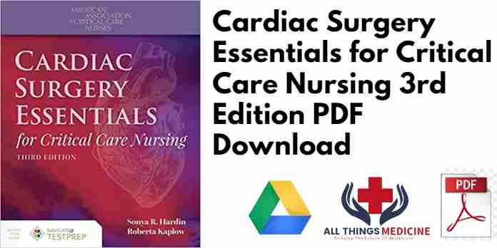 Cardiac Surgery Essentials for Critical Care Nursing 3rd Edition PDF