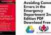 Avoiding Common Errors in the Emergency Department 2nd Edition PDF