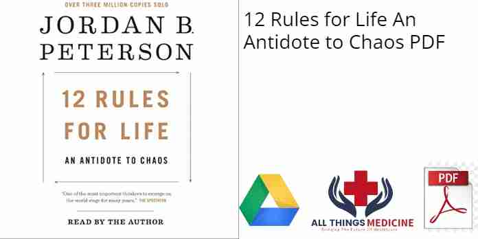 12 Rules for Life An Antidote to Chaos PDF