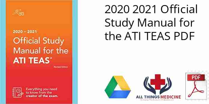 2020 2021 Official Study Manual for the ATI TEAS PDF