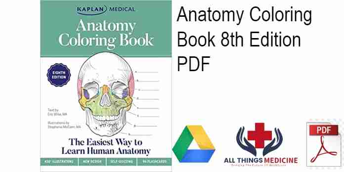 Anatomy Coloring Book 8th Edition PDF