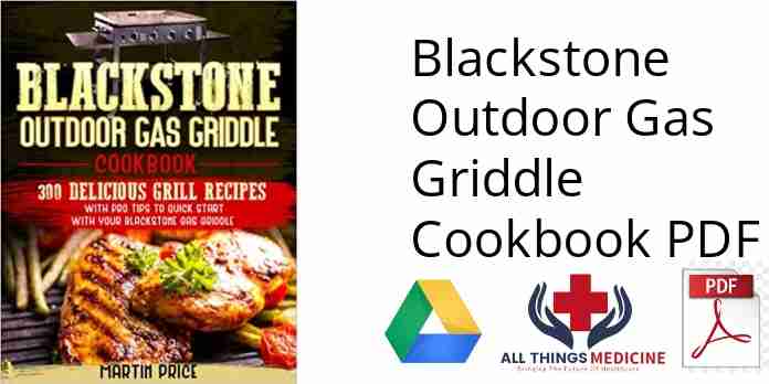 Blackstone Outdoor Gas Griddle Cookbook PDF
