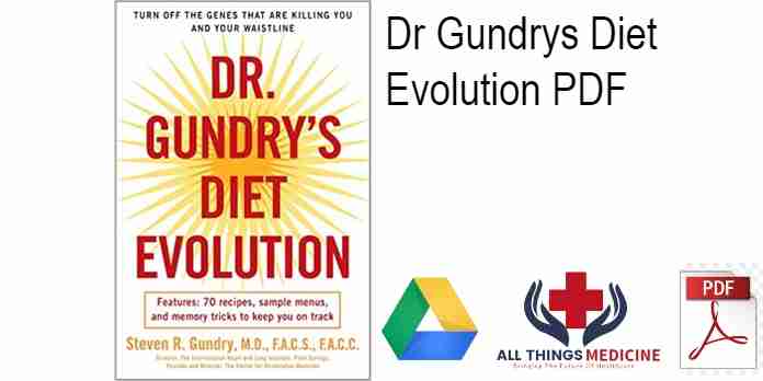 Dr Gundrys Diet Evolution PDF