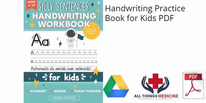 Handwriting Practice Book for Kids PDF
