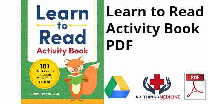 Learn to Read Activity Book PDF