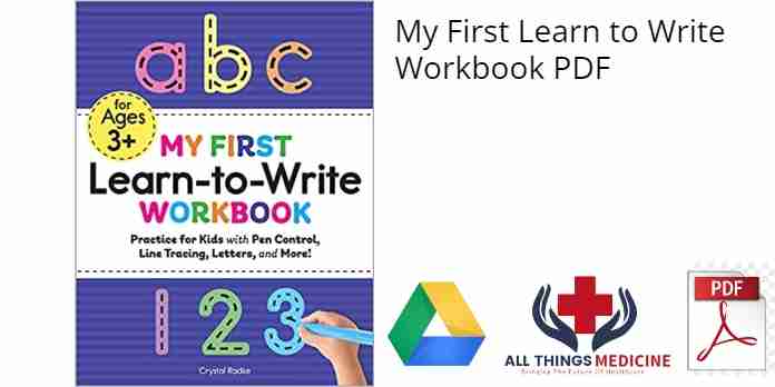 My First Learn to Write Workbook PDF