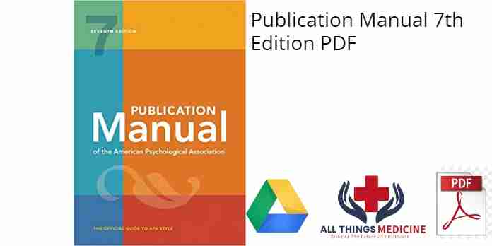 Publication Manual 7th Edition PDF