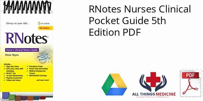 RNotes Nurses Clinical Pocket Guide 5th Edition PDF