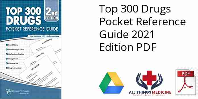Top 300 Drugs Pocket Reference Guide 2021 Edition PDF