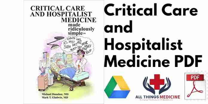 Critical Care and Hospitalist Medicine PDF