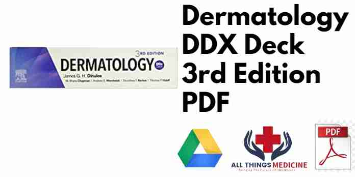 Dermatology DDX Deck 3rd Edition PDF