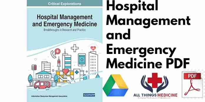 Hospital Management and Emergency Medicine PDF