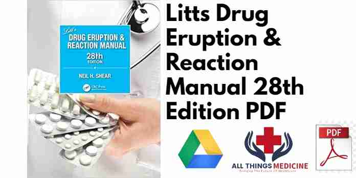 Litts Drug Eruption & Reaction Manual 28th Edition PDF