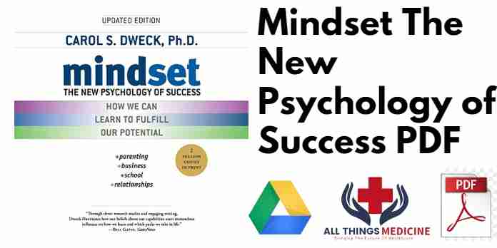 Mindset The New Psychology of Success PDF