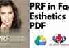 PRF in Facial Esthetics PDF