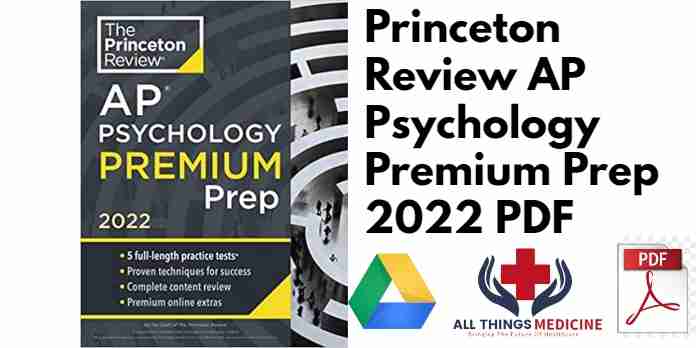 Princeton Review AP Psychology Premium Prep 2022 PDF