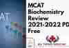 MCAT Biochemistry Review 2021-2022 PDF
