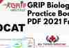 GRIP Biology Practice Book PDF 2021