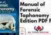 Manual of Forensic Taphonomy 2nd Edition PDF Free
