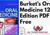 Burket’s Oral Medicine 12th Edition PDF