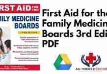 First Aid for the Family Medicine Boards 3rd Edition PDF