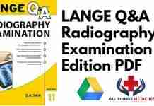 LANGE Q&A Radiography Examination 11th Edition PDF