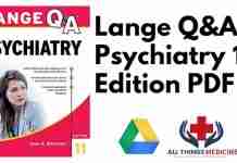 Lange Q&A Psychiatry 11th Edition PDF
