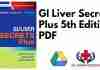 GI Liver Secrets Plus 5th Edition PDF