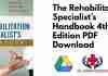 The Rehabilitation Specialist’s Handbook 4th Edition PDF