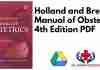 Holland and Brews Manual of Obstetrics 4th Edition PDF
