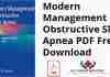 Modern Management of Obstructive Sleep Apnea PDF